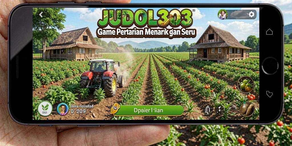 Tampilan menarik dari gameplay JUDOL303 yang menggambarkan bertani.