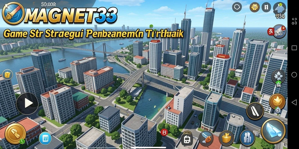 Tampilan gameplay seru dan strategi di MAGNET33.