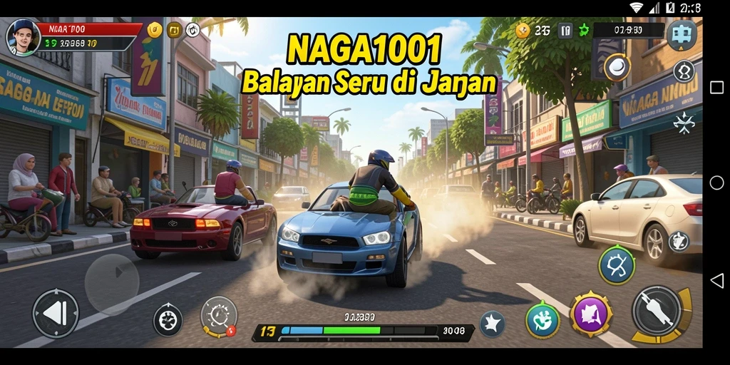 Tampilan gameplay NAGA1001 yang menakjubkan dan seru.