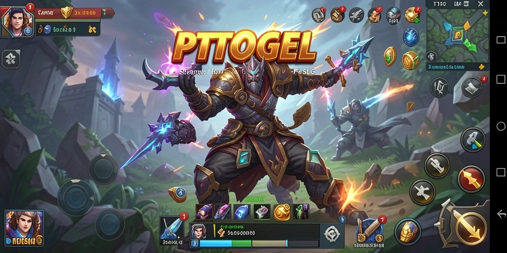 Tampilan menarik dari gameplay strategis PTTOGEL.
