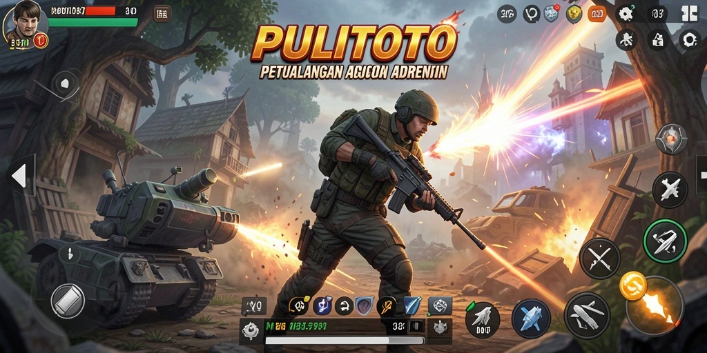 Tangkapan layar gameplay PULITOTO yang seru dan menegangkan.