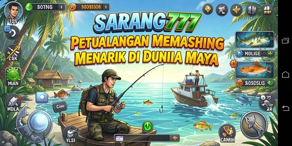 Tangkapan besar dalam SARANG777 dengan pemandangan laut yang menakjubkan.