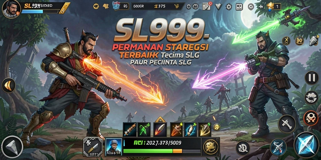 Tampilan gameplay SL999 yang menawan dan strategis.