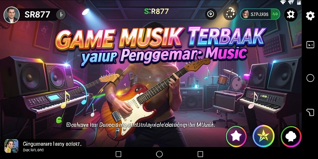 Tampilan gameplay SR877 yang interaktif dan penuh warna.