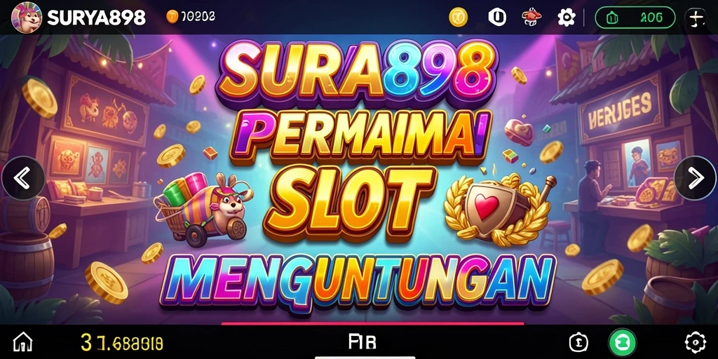 Screenshot gameplay SURYA898 dengan tema slot yang menarik.
