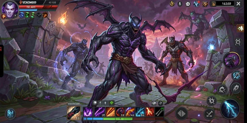 Menampilkan serunya gameplay ARPG di VENOM889.